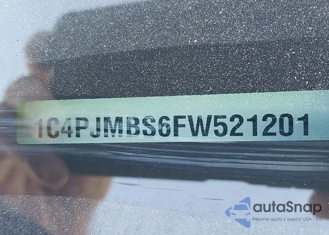 2015 Jeep Cherokee Trailhawk из США, поврежденный, VIN 1C4PJMBS6FW521201